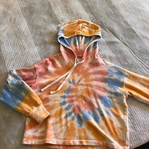 Madewell x Free & Easy collab tie dye sweater size medium